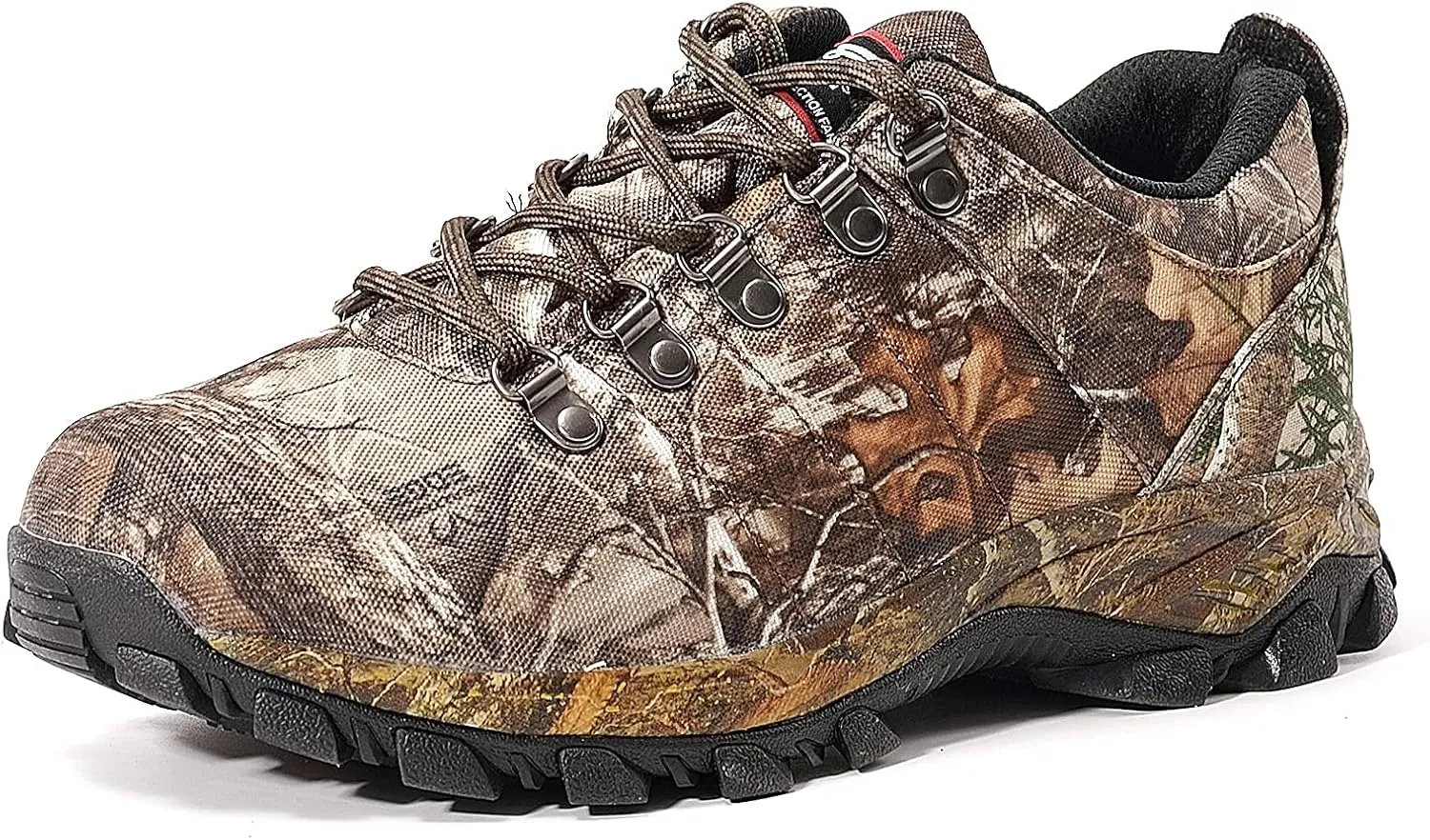 8 Fans Men's Waterproof Trekking Hiking Shoes,Lightweight Camo Walking Hunting Sneakers with Memory Foam Insole for Men&Women