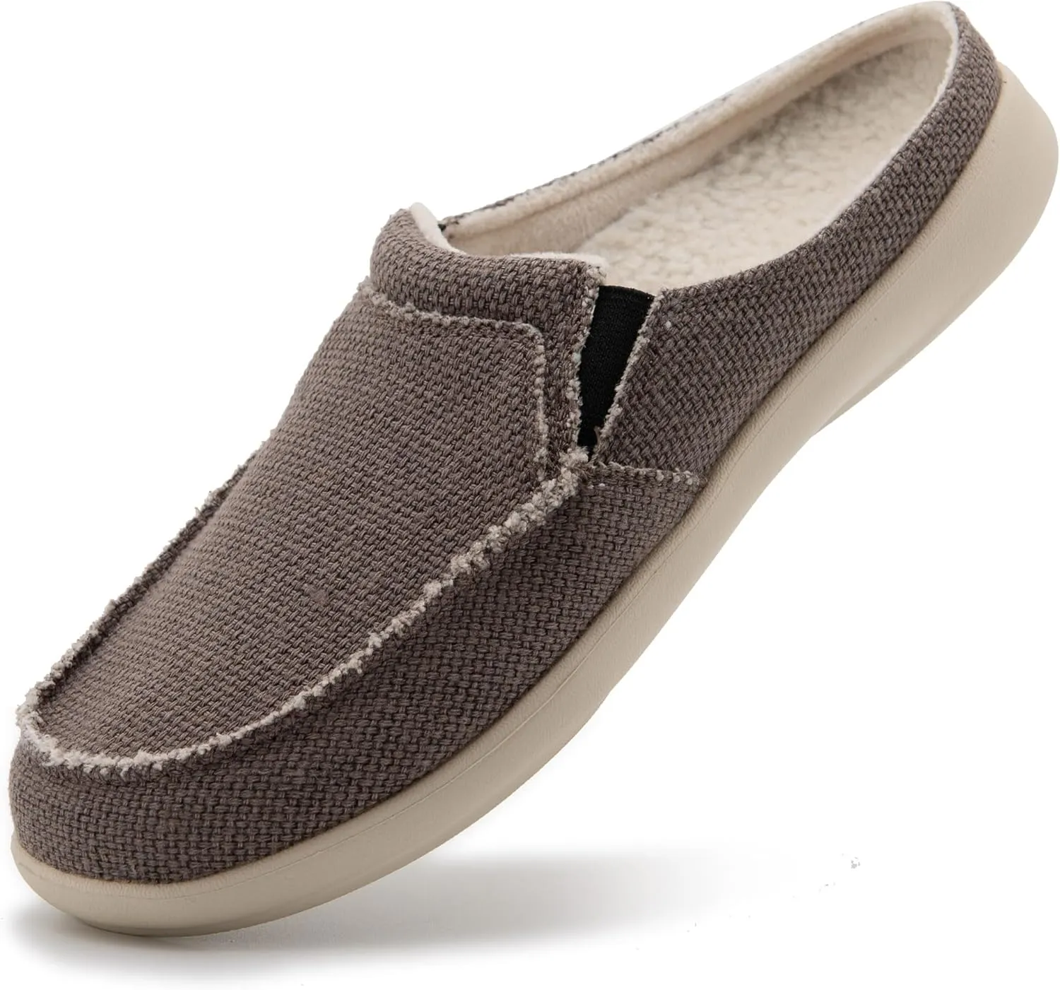 ADAX Men's Plantar Fasciitis & Pain Relief Orthotic Slippers with Arch Support (Size:US 7-US 14)