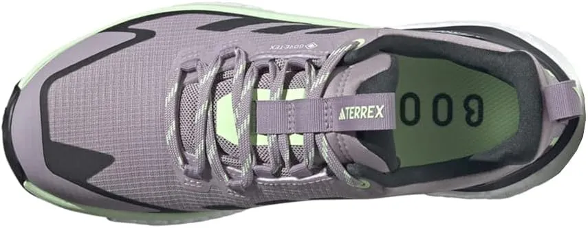 adidas Womens Terrex Free Hiker 2 Low GTX Hiking Hiking Sneakers Shoes - Green