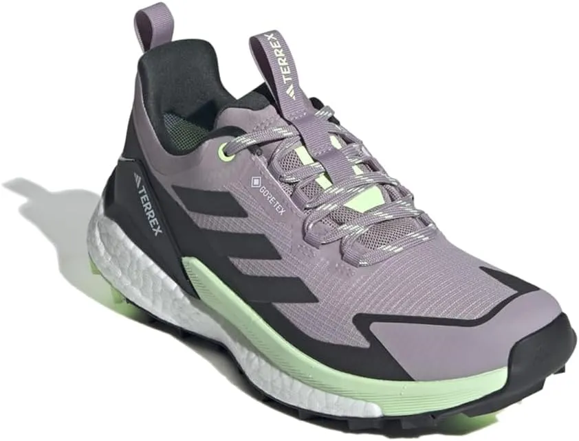 adidas Womens Terrex Free Hiker 2 Low GTX Hiking Hiking Sneakers Shoes - Green