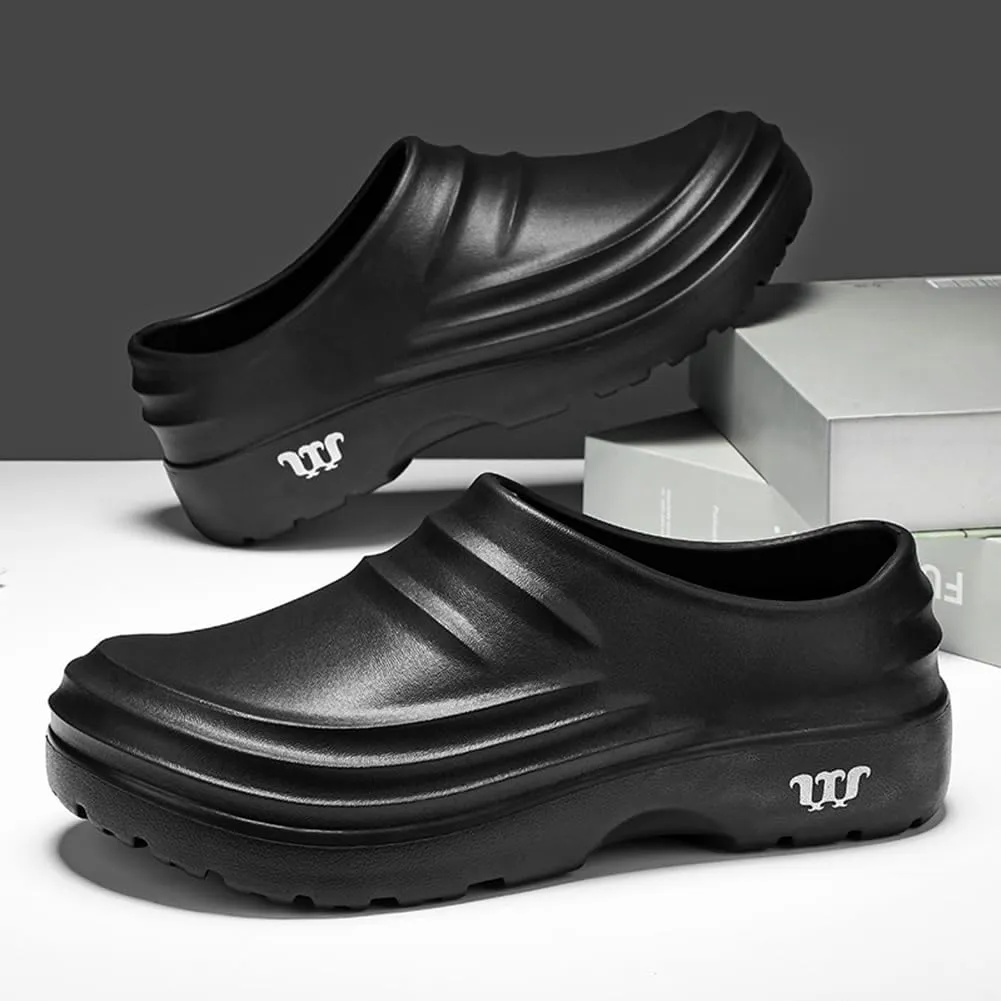 Armadillo Chef Shoes Men Lightweight Non-Slip Oil Waterproof Armadillo Clogs Women Nursing Work Shoes with Arch Support