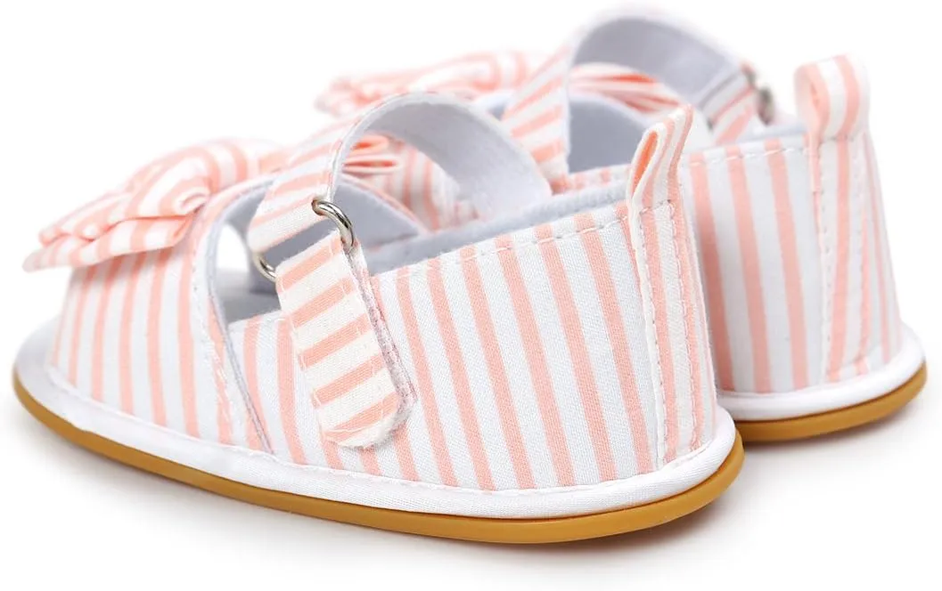 Baby Boys Girls Sandals Rubber Sole Outdoor First Walker Toddler Girls Boys Summer Shoes