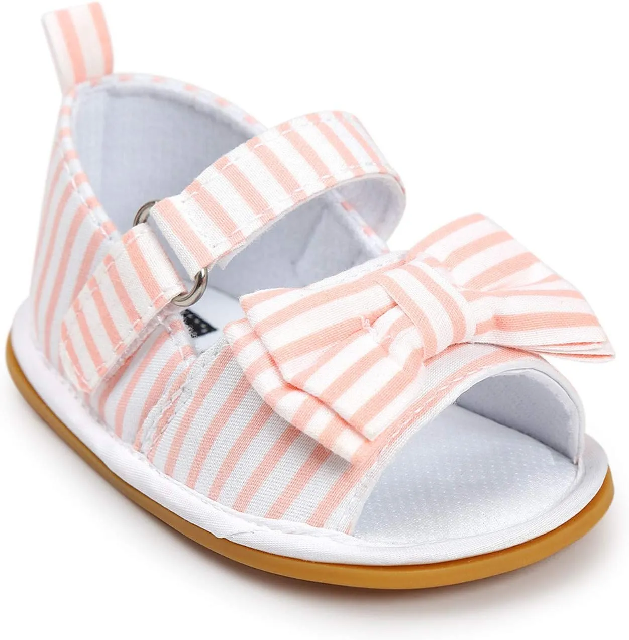 Baby Boys Girls Sandals Rubber Sole Outdoor First Walker Toddler Girls Boys Summer Shoes