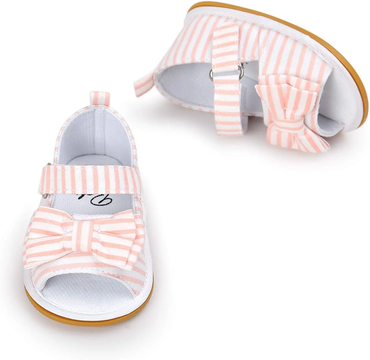 Baby Boys Girls Sandals Rubber Sole Outdoor First Walker Toddler Girls Boys Summer Shoes