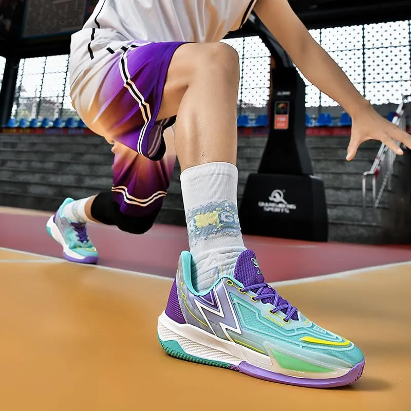 Basketball Shoes for Women Men Fashion Volleyball Sneakers Breathable Comfortable Colorful Sport Non Slip Shoe