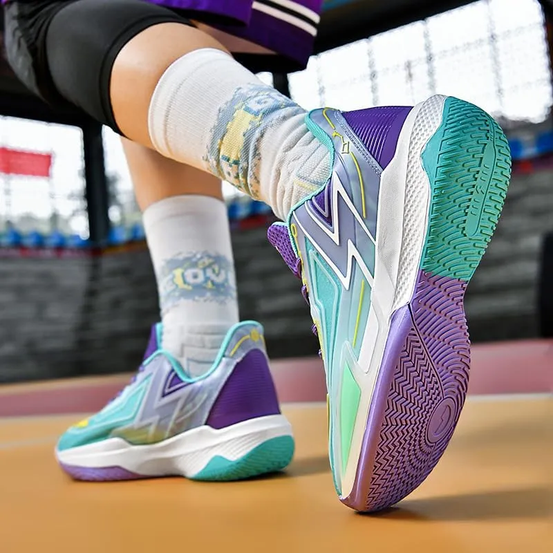 Basketball Shoes for Women Men Fashion Volleyball Sneakers Breathable Comfortable Colorful Sport Non Slip Shoe