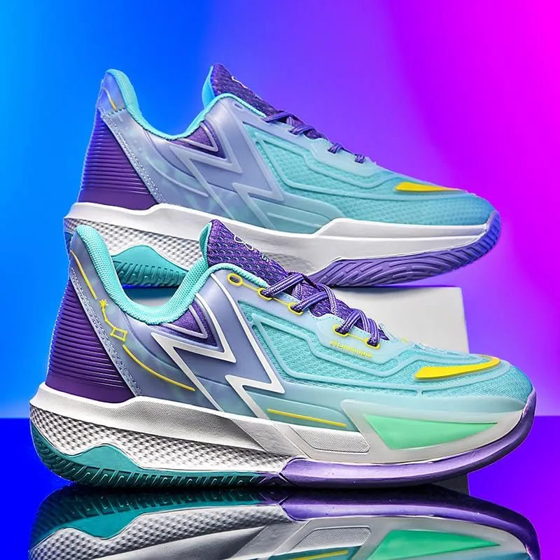 Basketball Shoes for Women Men Fashion Volleyball Sneakers Breathable Comfortable Colorful Sport Non Slip Shoe
