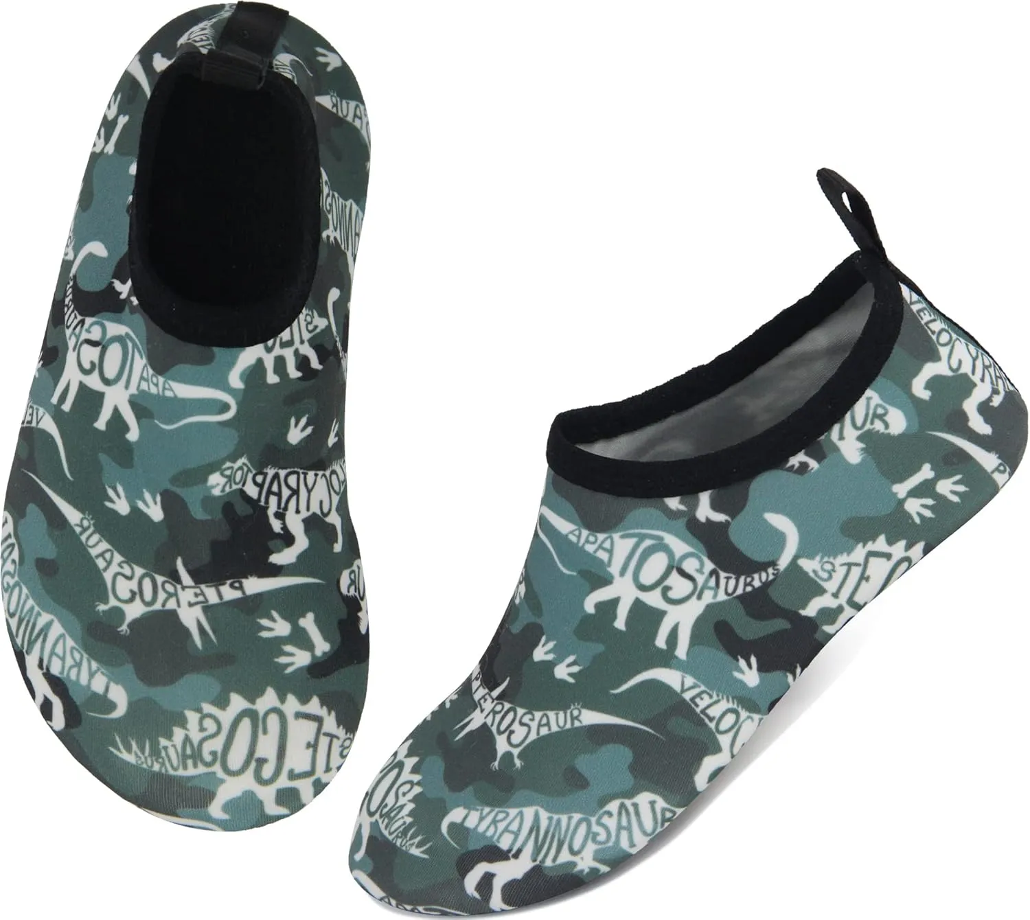 BomKinta Kids Water Shoes Boys Girls Barefoot Quick Dry Non-Slip Aqua Socks for Beach Swimming Pool