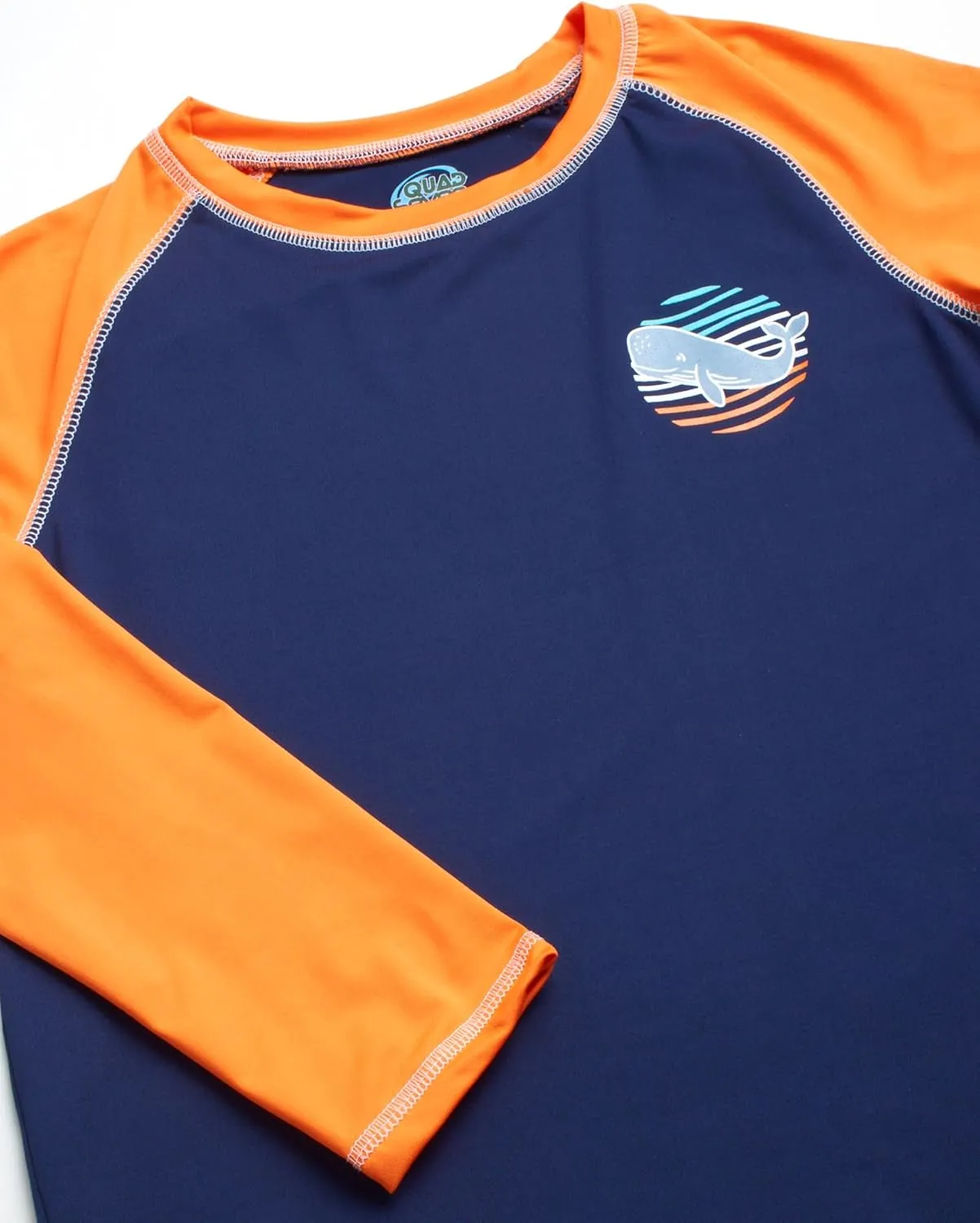 Boys Swim Set - 3 Piece Toddler Swim Trunks Boys Rash Guard Long Sleeve and Short Sleeve Kids Swimwear (2T-7)