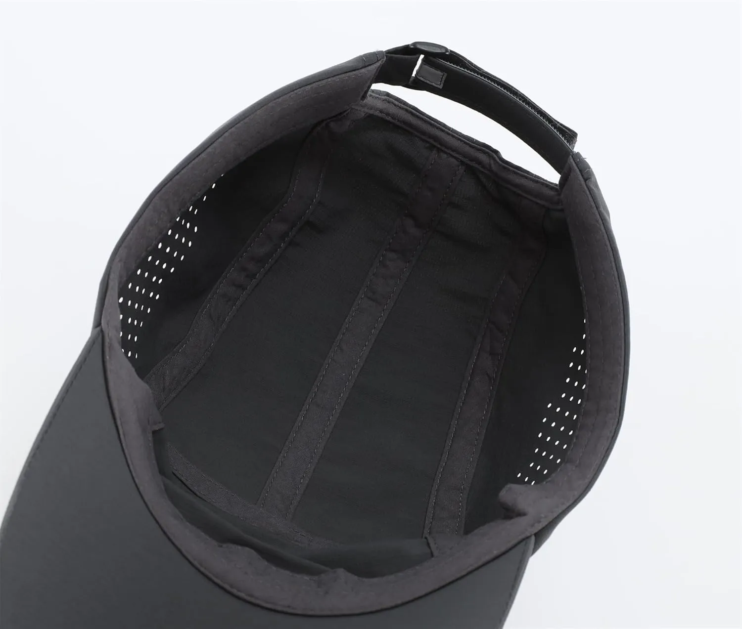 Connectyle Men's Breathable Run Hat Quick Dry Reflective Sport Cap Adjustable Lightweight Baseball Hat Unstructured Design