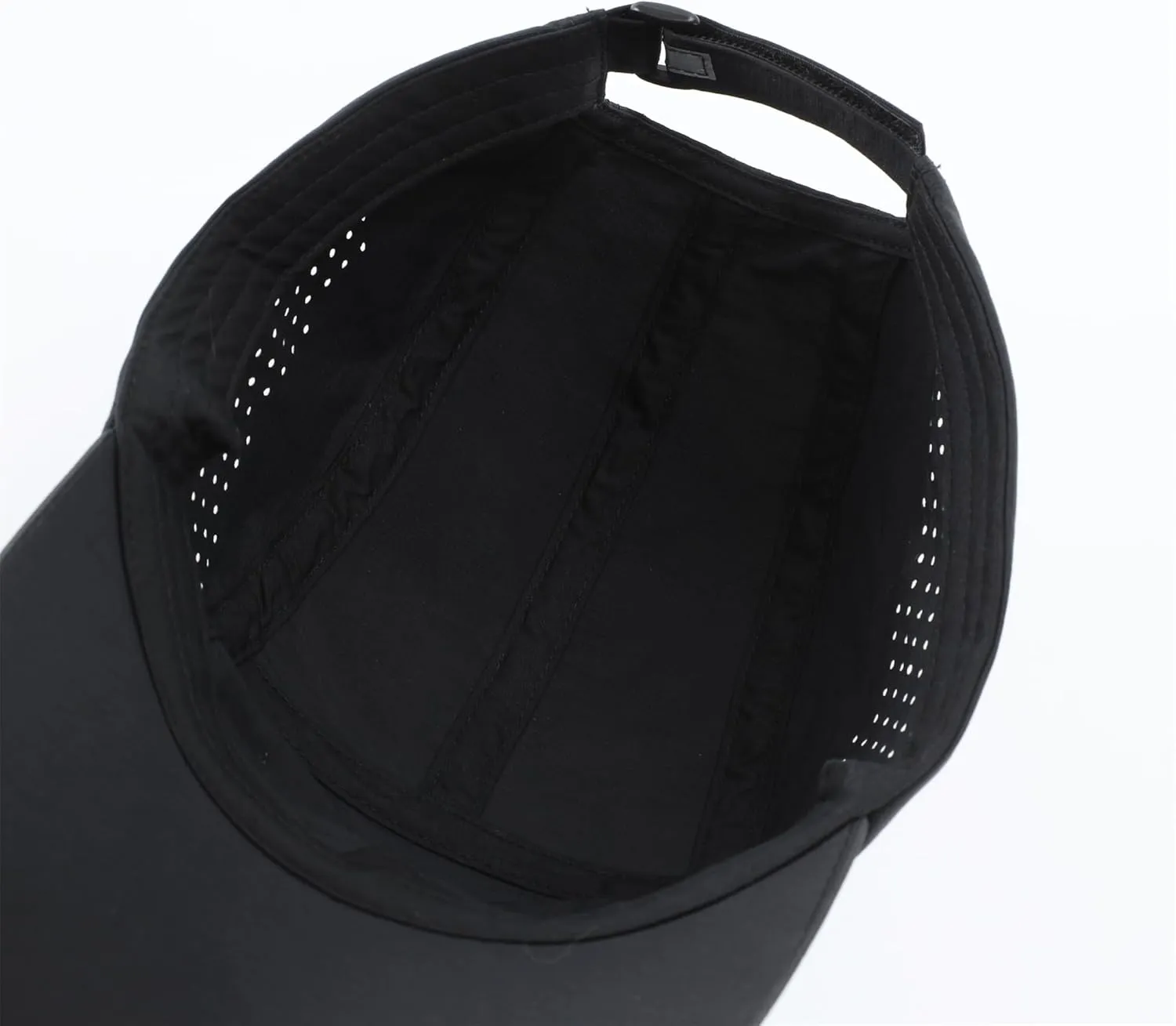 Connectyle Men's Breathable Run Hat Quick Dry Reflective Sport Cap Adjustable Lightweight Baseball Hat Unstructured Design