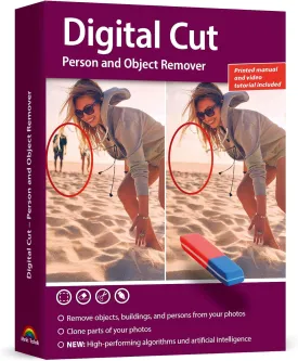 Digital Cut - Objects and Persons Remover from photos - Image editor for Win 11, 10