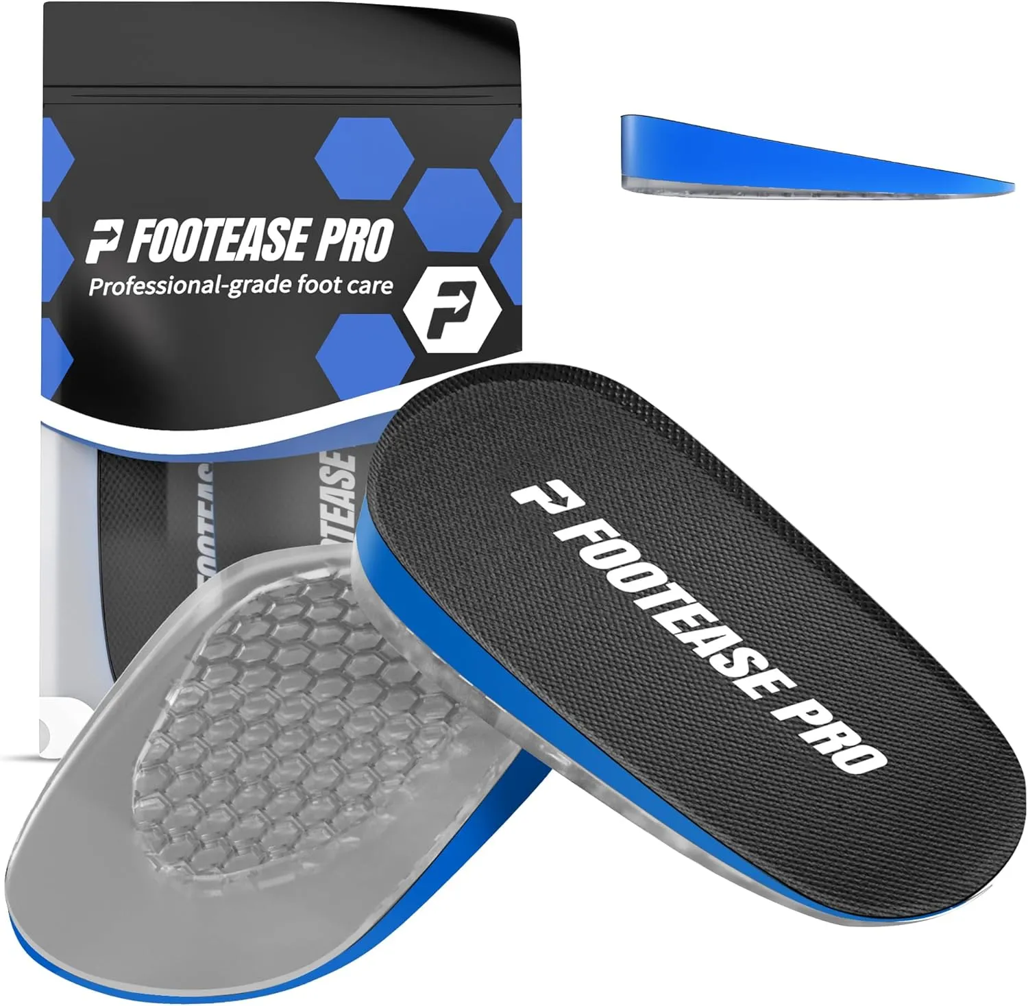 Height Increase Insoles Heel Lifts for Men Women Height Boosters Shoe Lifts for Plantar Fasciitis Heel Inserts with Heel Pain Relief