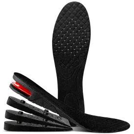 Height Increasing Shoes Insoles Women - 1 Pair Orthotic Heel Lift Shoe Insoles Men Height Increase Insole 1.2 to 3.5 inch Adjustable Heel Lifts for Women - 4.5 to 9 inch US Sizes Shoe Inserts for Men