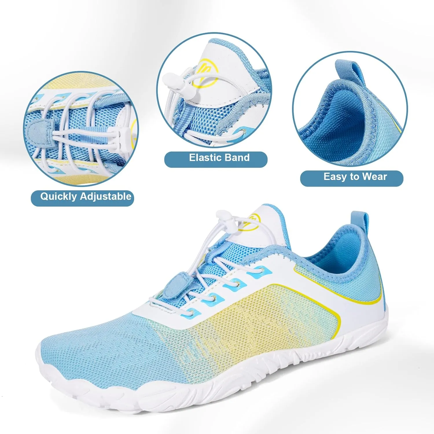 Hike Barefoot Shoes Women Men Footwear Minimalist Healthy Wide Toe Box Zero Drop Non-Slip Grounding Shoes for Walking Gym Workout Trail Running Grounded Footwear