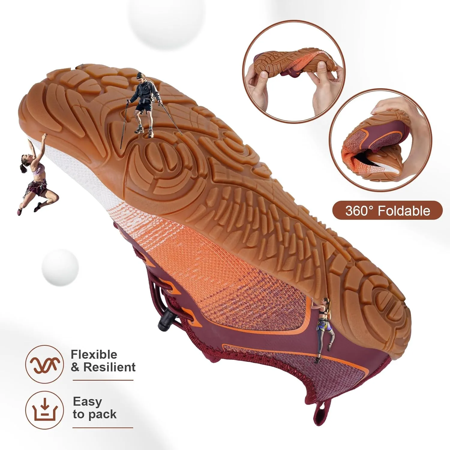 Hike Barefoot Shoes Women Men Footwear Minimalist Healthy Wide Toe Box Zero Drop Non-Slip Grounding Shoes for Walking Gym Workout Trail Running Grounded Footwear