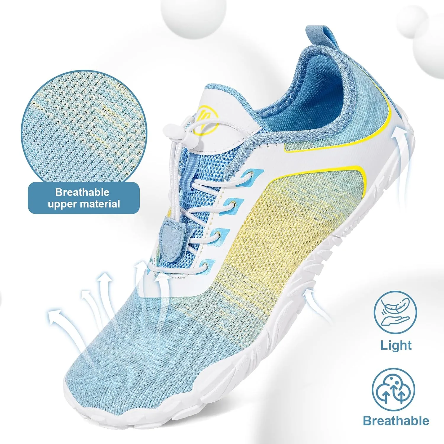 Hike Barefoot Shoes Women Men Footwear Minimalist Healthy Wide Toe Box Zero Drop Non-Slip Grounding Shoes for Walking Gym Workout Trail Running Grounded Footwear
