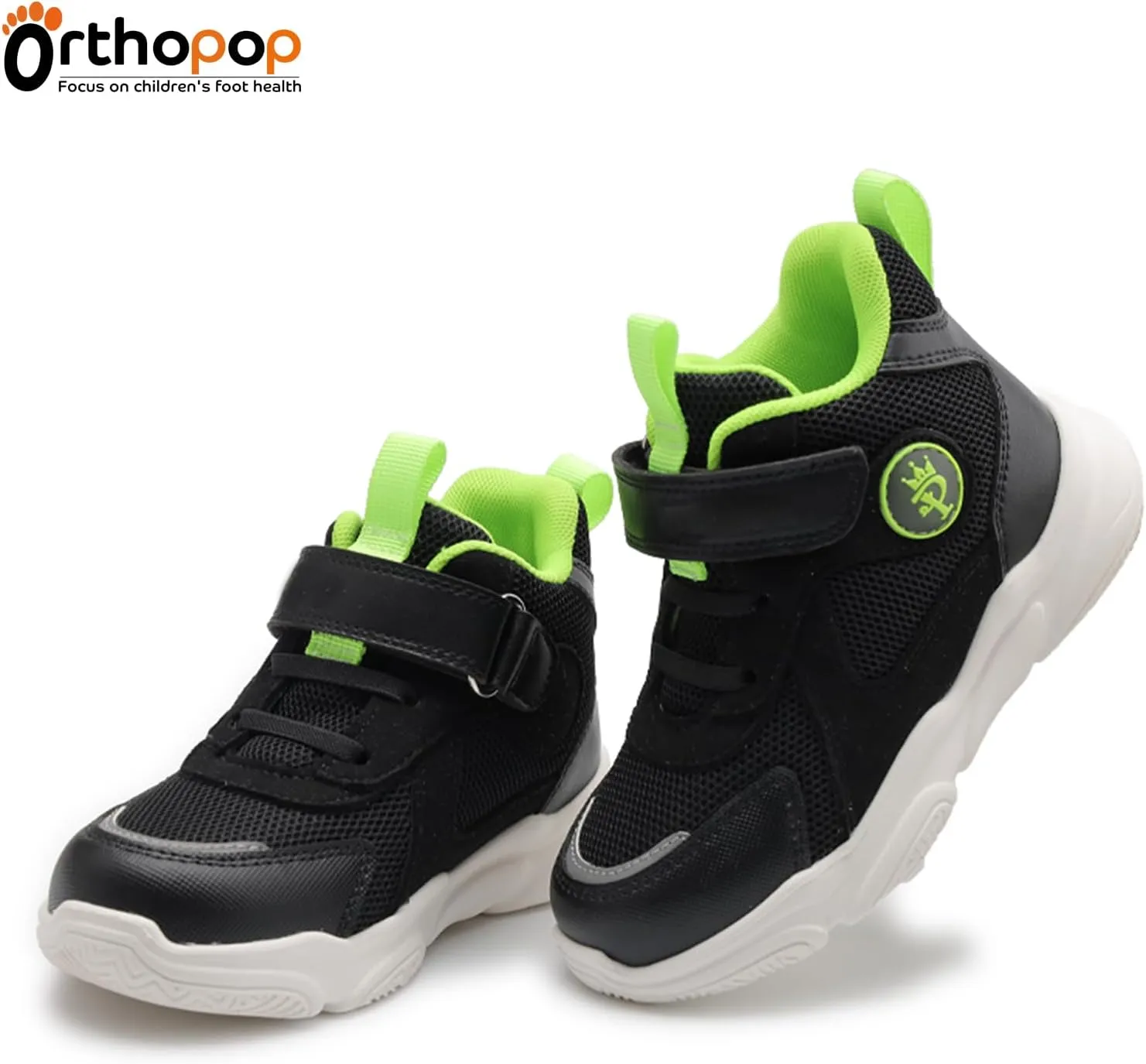 Kids Orthopedic Corrective Ankle and Arch Support AFO Shoes for Toddler Girls and Boys