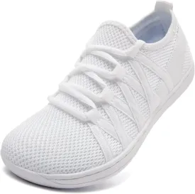 Linenghs Barefoot Shoes Women Minimalist Wide Toe Box Walking Shoes Zero Drop Sole Width Fashion Sneaker Trail Runner