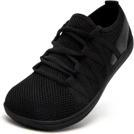 Linenghs Barefoot Shoes Women Minimalist Wide Toe Box Walking Shoes Zero Drop Sole Width Fashion Sneaker Trail Runner