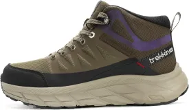 Men's Waterproof Slip Resistant Hiking Boots Outdoor Trail Trekking Camping Casual Walking Hunting Shoes Mountain Travel Mid Ankle Lace up