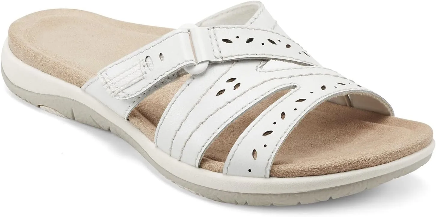 Orthopedic Sandals for Women Arch Support Comfort Flat Sandals Open Toe Casual Summer Slides Slip On Beach Slippers