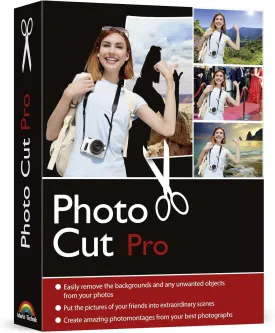 Photo Cut PRO for Windows 11, 10, 8.1, 7 - Edit, remove and change the backgrounds from your pictures easily - get rid of unwanted objects - make collages - apply filters and other effects