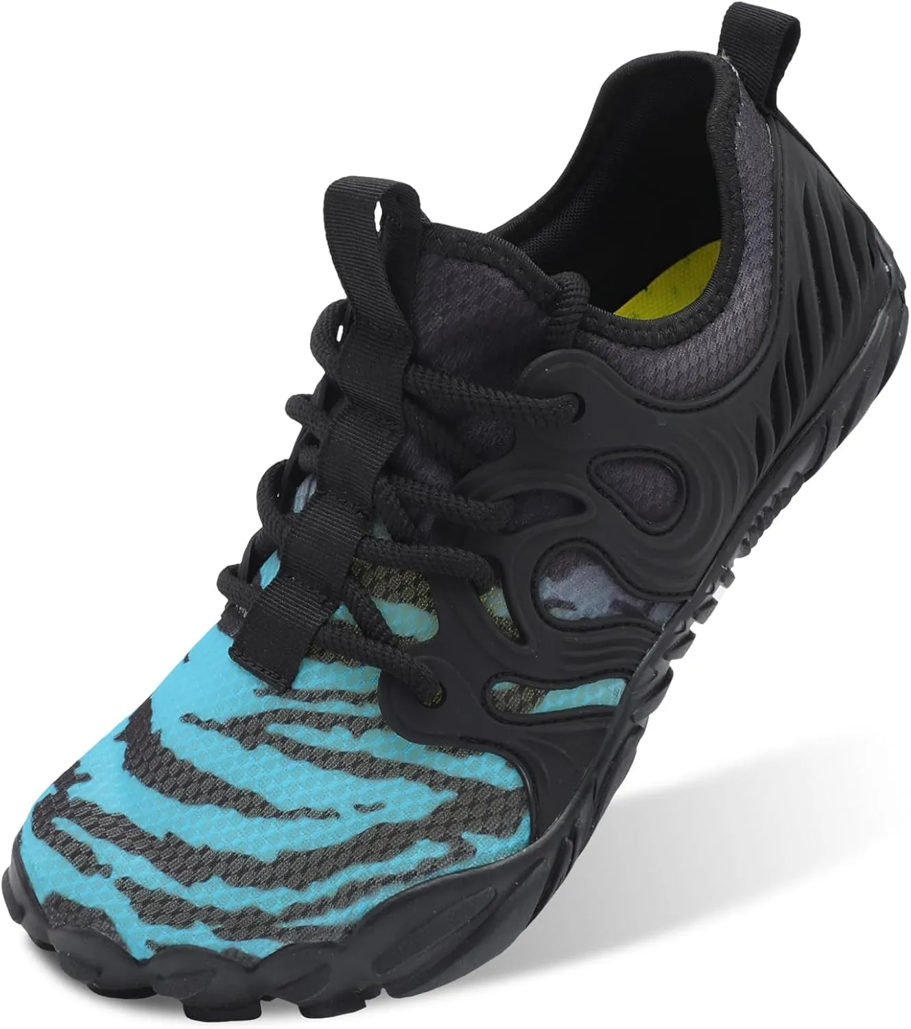 Scurtain Unisex Mens Womens Athletic Hiking Water Shoes Barefoot Aqua Shoes for Beach Swimming Hiking Boating Sailing