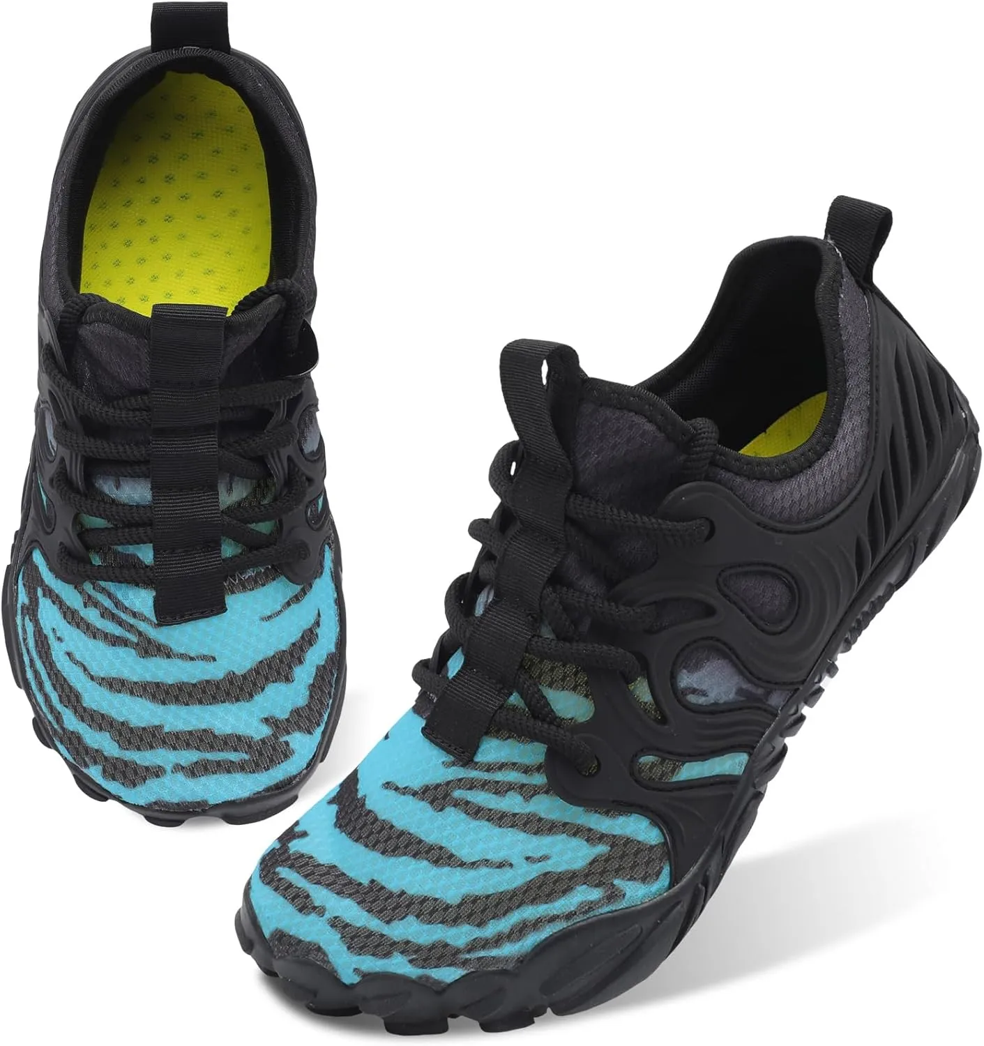 Scurtain Unisex Mens Womens Athletic Hiking Water Shoes Barefoot Aqua Shoes for Beach Swimming Hiking Boating Sailing