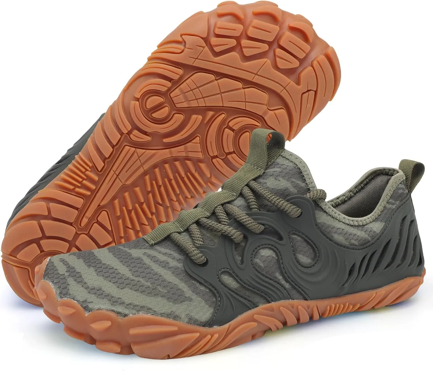Scurtain Unisex Mens Womens Athletic Hiking Water Shoes Barefoot Aqua Shoes for Beach Swimming Hiking Boating Sailing