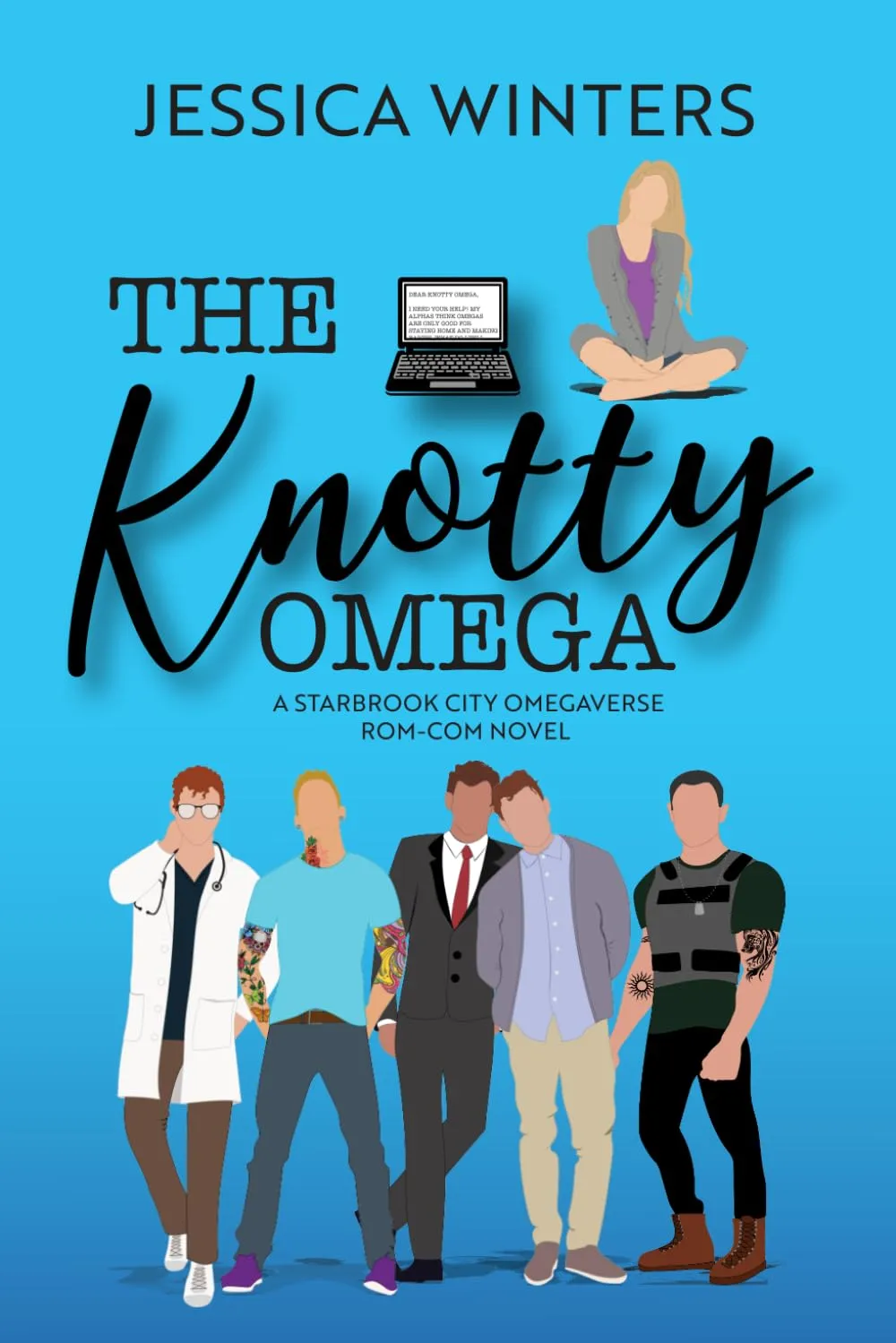 The Knotty Omega: A Starbrook City Omegaverse Rom-Com Novel Paperback  March 23, 2025