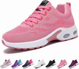 The Most Comfortable Orthopedic Shoes for Your Feet Women Walking Shoes with Arch Support Fashion Breathable Mesh Sneakers Lightweight Comfort Non Slip Casual Shoe
