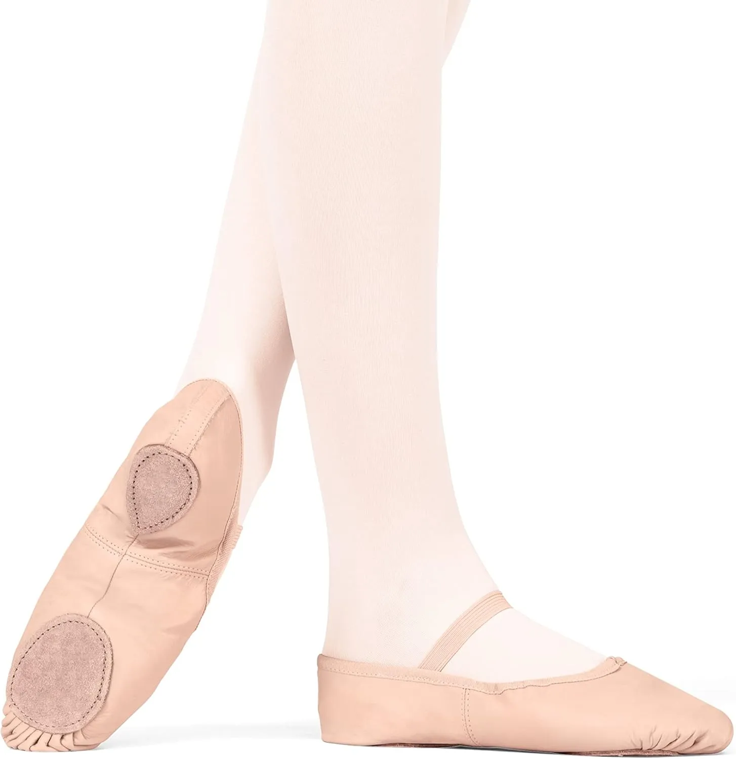 Theatricals Adult Leather Split-Sole Ballet Shoes