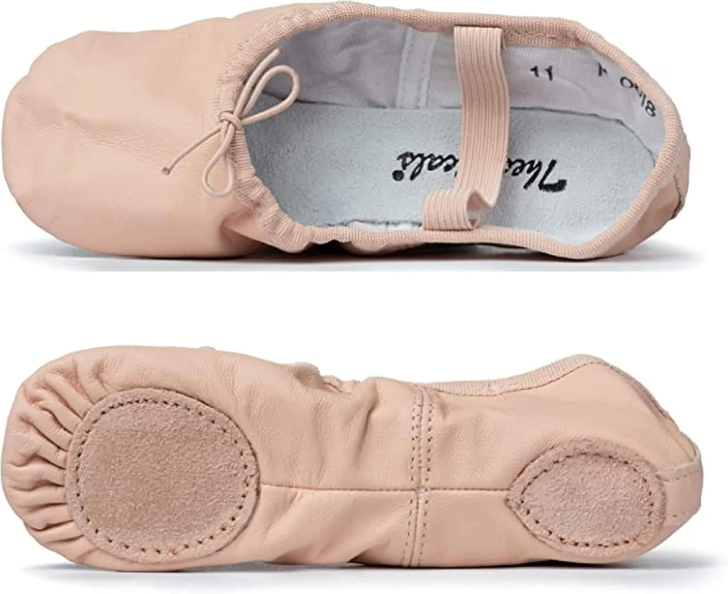 Theatricals Adult Leather Split-Sole Ballet Shoes