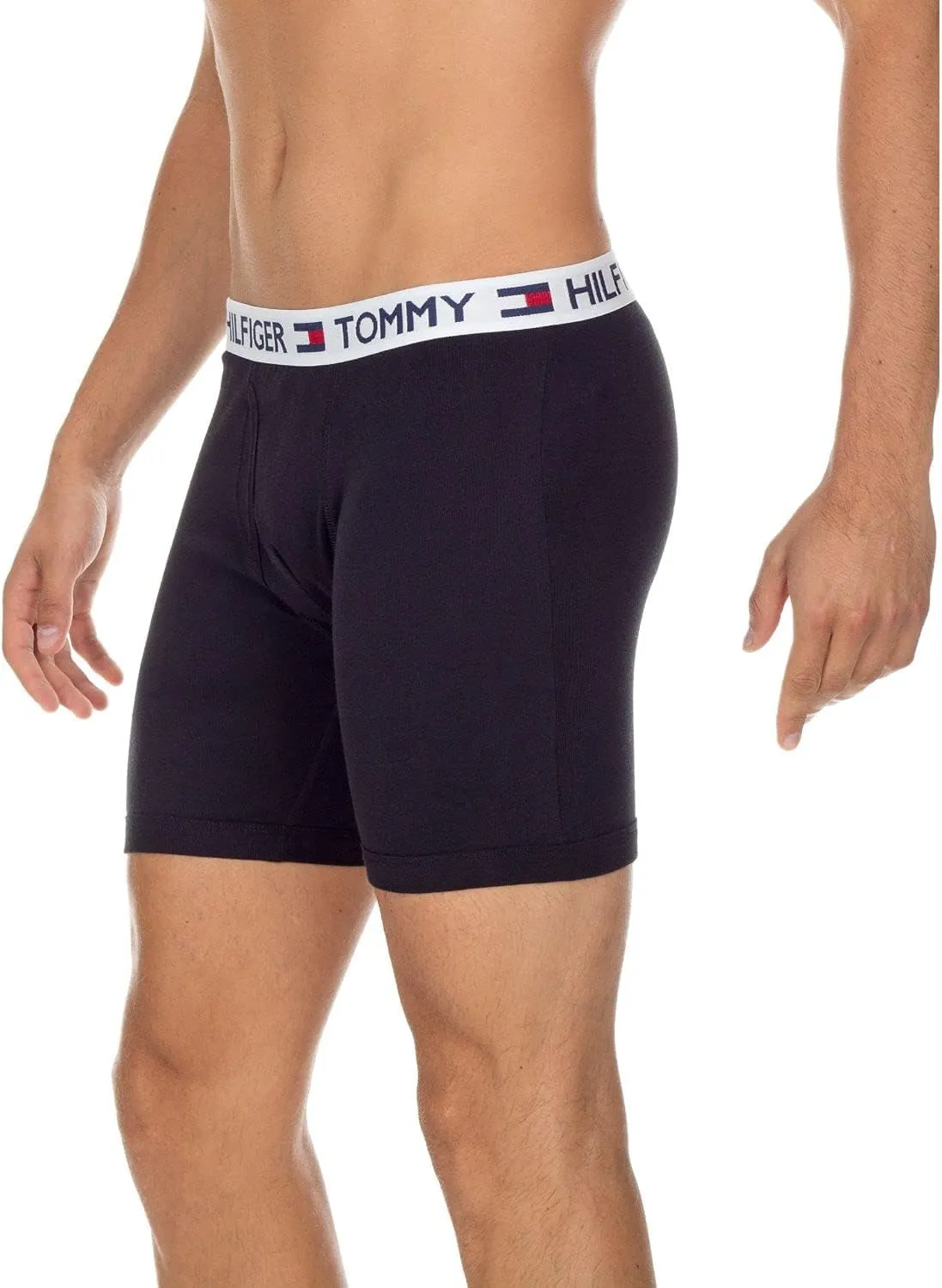 Tommy Hilfiger Men's Underwear Cotton Classics 4-Pack Boxer Brief-Amazon Exclusive