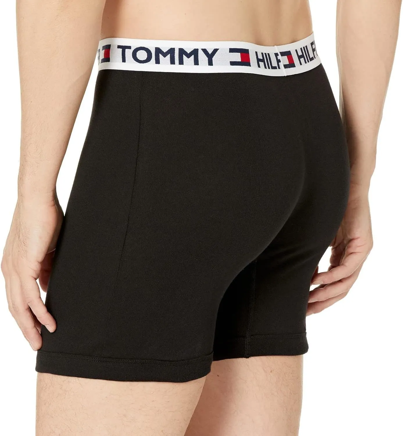 Tommy Hilfiger Men's Underwear Cotton Classics 4-Pack Boxer Brief-Amazon Exclusive