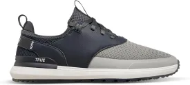 True LUX Hybrid, Men's Golf Shoes, Waterproof Knit Upper, 100% Nappa Leather Saddle