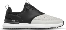 True LUX Hybrid, Men's Golf Shoes, Waterproof Knit Upper, 100% Nappa Leather Saddle