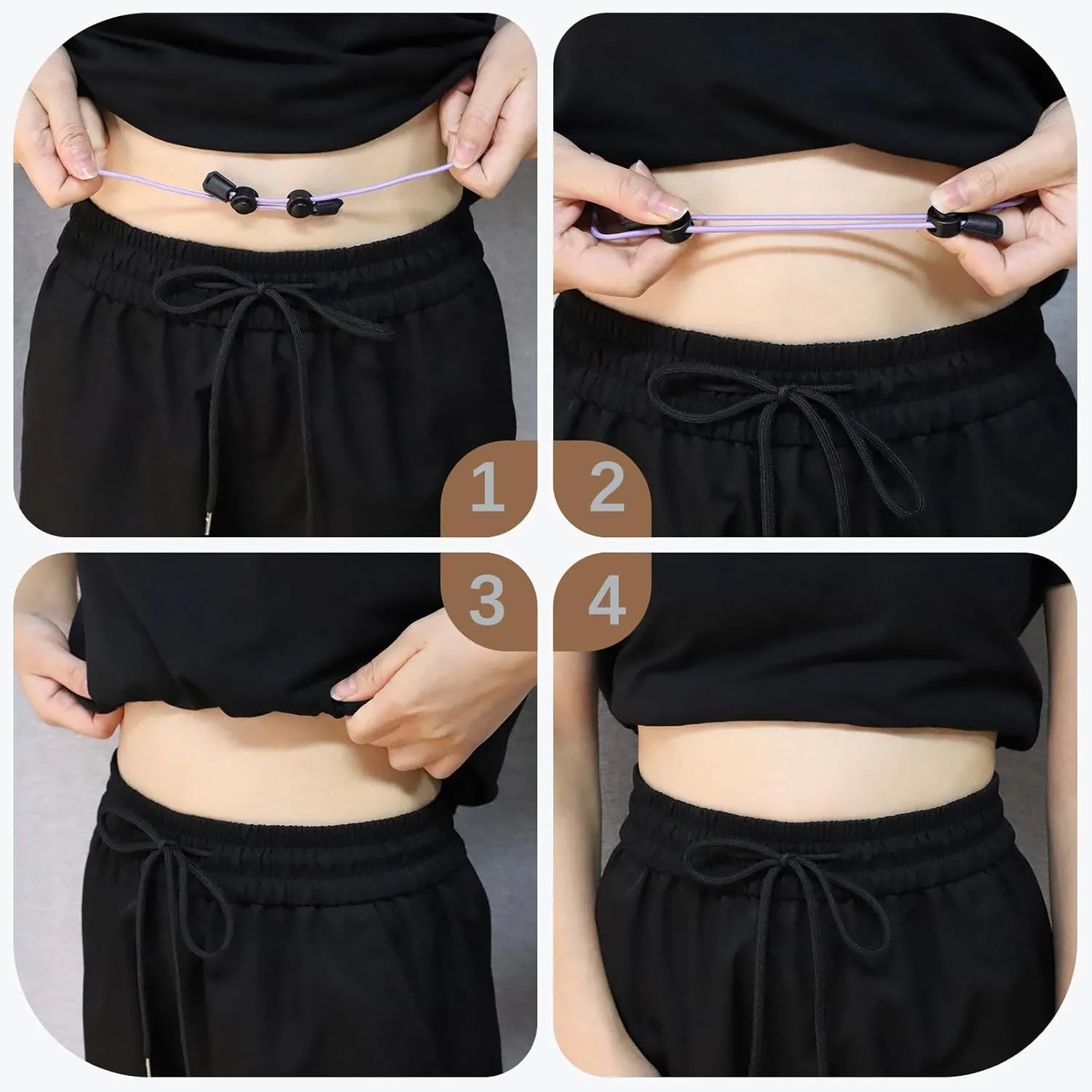 Tuck Band Adjustable Crop Band, Tuck Band Tool for Sweater,Elastic Band for Shirt