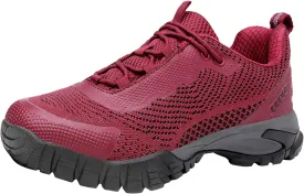 ulogu Women's Waterproof Hiking Shoes Lightweight Non-Slip Comfy All Day Walking Work Sneakers 6-Month Warranty