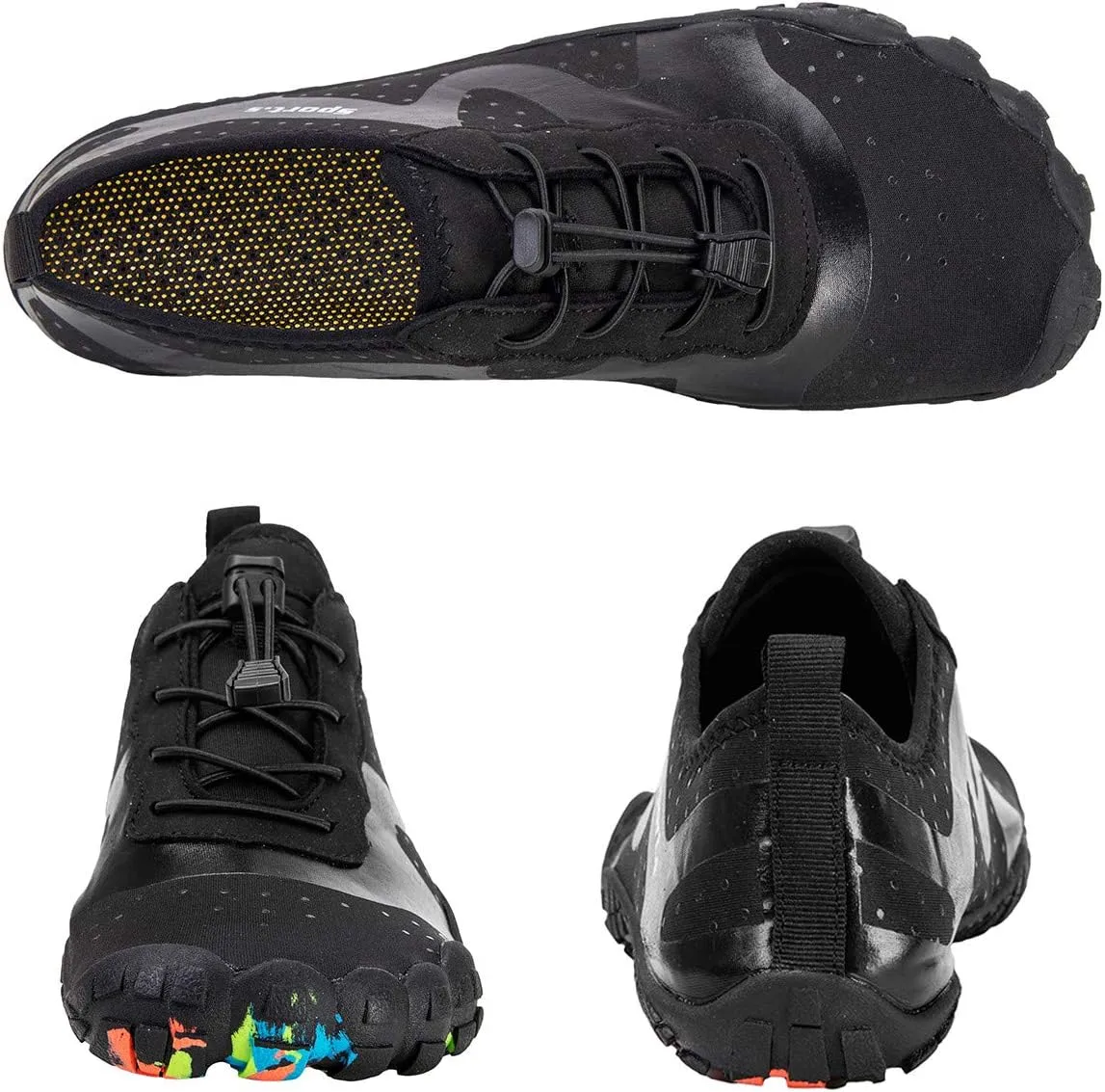 Water Shoes for Men Barefoot Quick-Dry Aqua Sock Outdoor Athletic Sport Shoes for Kayaking, Boating, Hiking, Surfing, Walking