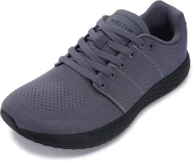 WHITIN Men's Wide Toe Box Walking Shoes   Zero Drop with Non-Slip Rubber Outsole