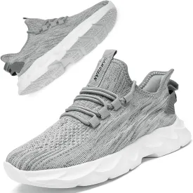 Womens Running Shoes Lightweight Tennis Shoes Gym Workout Fashion Sneakers Non Slip Breathable Athletic Walking Sneakers