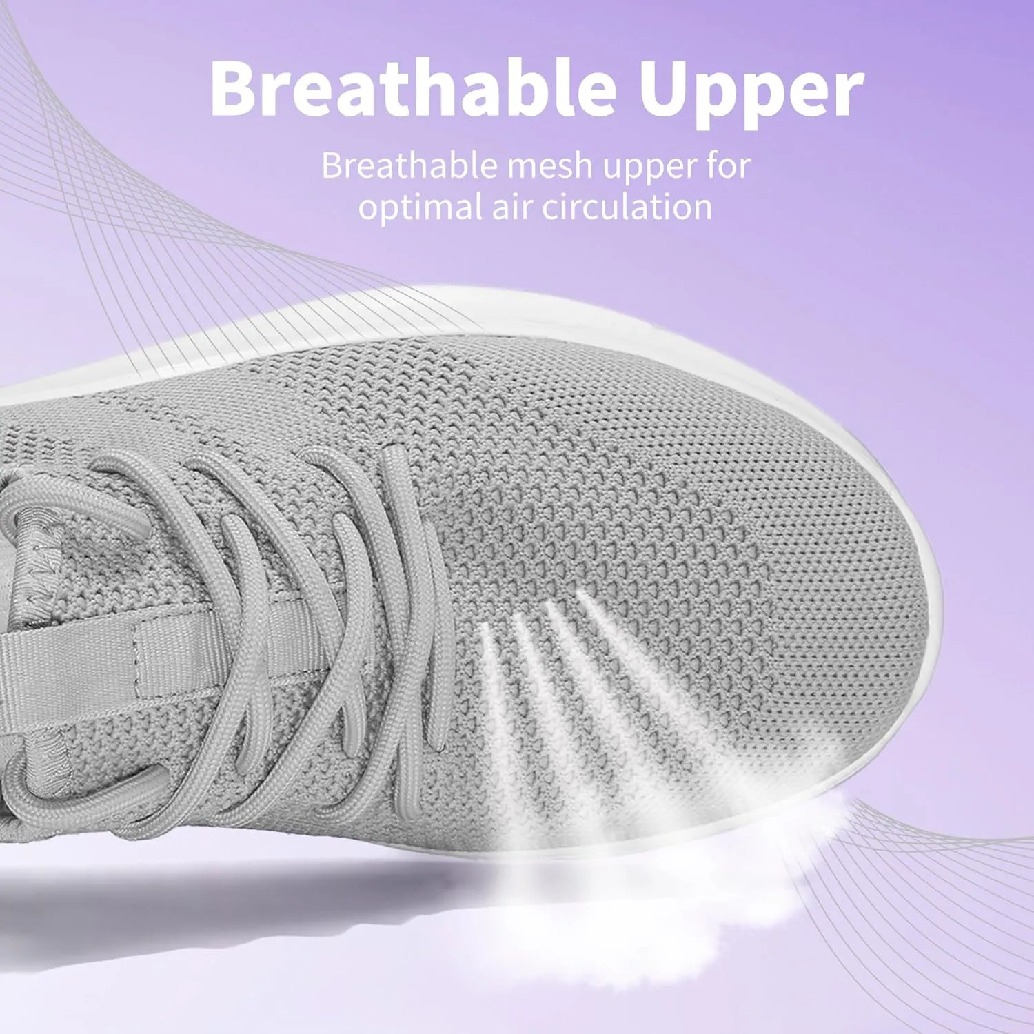 Women's Slip On Walking Shoes Non Slip Running Tennis Shoes Lightweight Breathable Athletic Gym Workout Cross Training Sneakers
