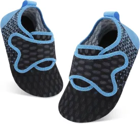 XIHALOOK Toddler Water Shoes Kids Boys Girls Quick Dry Beach Swim Pool Barefoot Aqua Socks