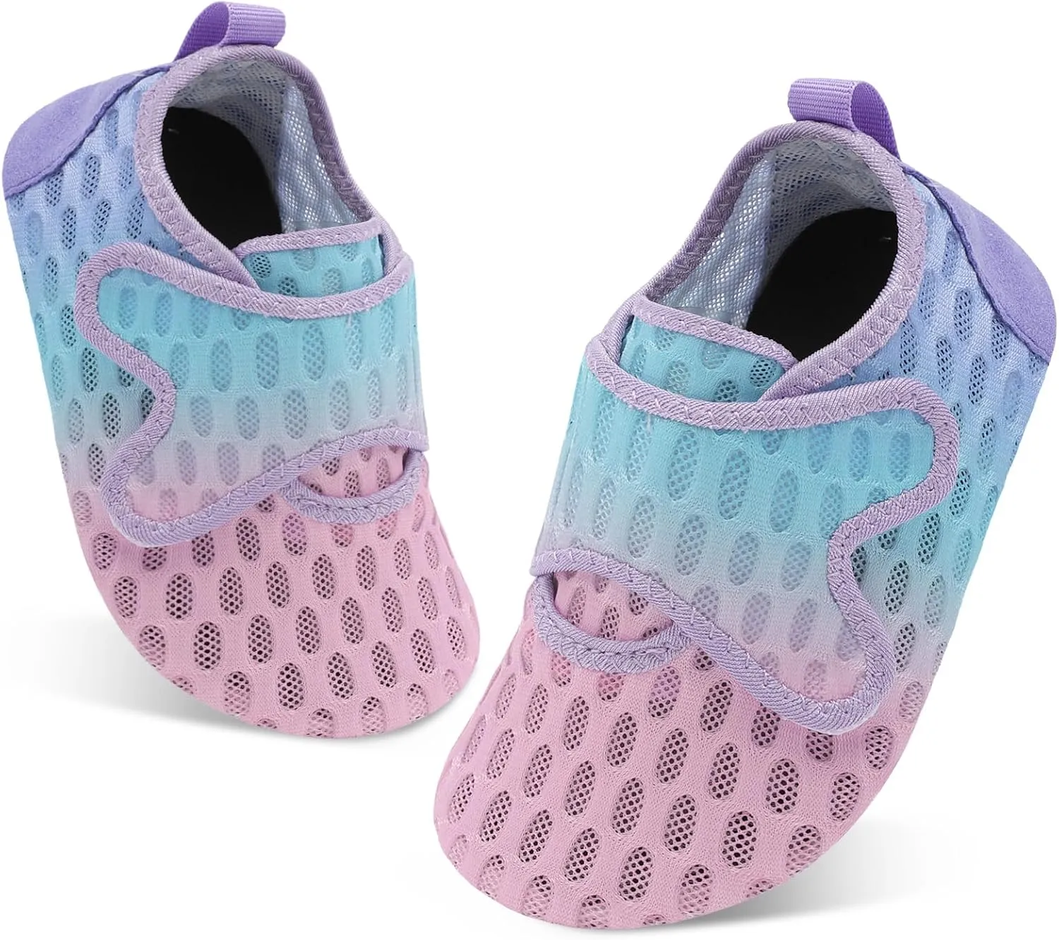 XIHALOOK Toddler Water Shoes Kids Boys Girls Quick Dry Beach Swim Pool Barefoot Aqua Socks